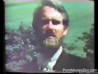 Matures filmed in vintage scenes of rough zoophilia porn